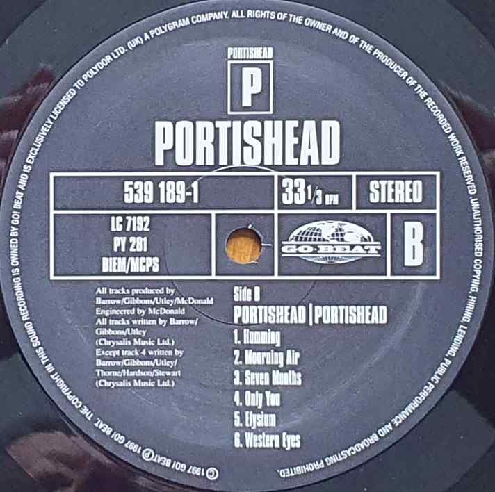 539189 - 1 Portishead Portishead Label